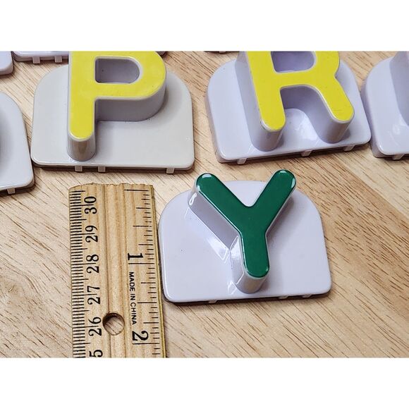 LeapFrog Fridge Phonics Replacement Letters – Magnetic, 2"x1.5" - Picture 3 of 5